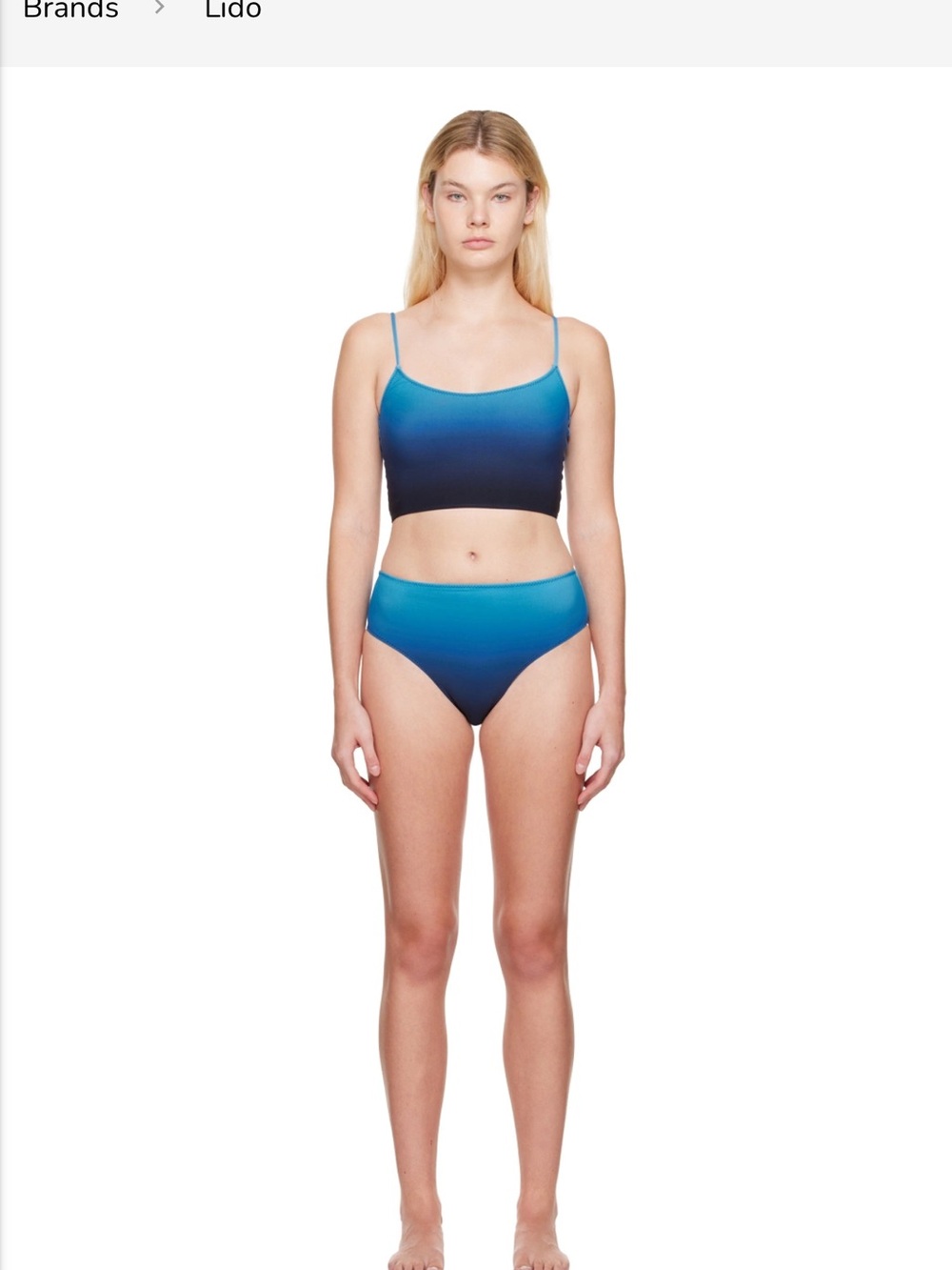 Lido Blue Trentasette Bikini